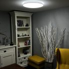 LED mennyezeti lámpa SMART 48W dimmelhető Wifi távirányítóval IP20 fehér - LC912T