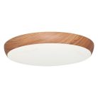 LED mennyezeti lámpa OPÁL fa erezet imitációval távvezérlővel, 48W, 5600 lm, 2700-6500K, IP20 - LC94