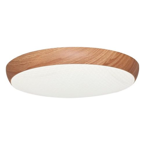 LED mennyezeti lámpa OPÁL fa erezet imitációval távvezérlővel, 48W, 5600 lm, 2700-6500K, IP20 - LC94
