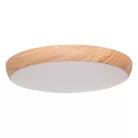 LED mennyezeti lámpa OPÁL fa erezet imitációval távvezérlővel, 48W, 5600 lm, 2700-6500K, IP20 - LC94