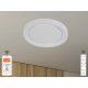 LED mennyezeti lámpa OPÁL RGB+CCT távvezérlővel, 24W, 2800 lm, 2700-6500K, IP20 - LC951U