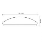 LED mennyezeti lámpa 12W, 900 lm, 4000K, PIR mozgásérzékelő, IP20 - LCL421P