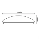 LED mennyezeti lámpa 12W, 900 lm, 4000K, PIR mozgásérzékelő, IP20 - LCL421P