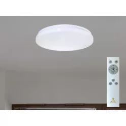   LED mennyezeti lámpa STAR, távirányítós, 48W, 475x65 mm, 3000-6500K, IP20 - LCL534AS