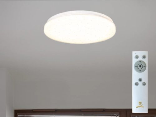 LED mennyezeti lámpa STAR, távirányítós, 36W, 475x65 mm, 3000-6500K, IP20 - LCL534AS