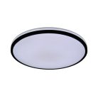LED mennyezeti lámpa 36W dimmelhető, távirányítós, 2700lm, 3000-6500K, IP20, opál búra + fekete kere