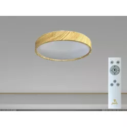   LED mennyezeti lámpa 36W 2700lm dimmelhető távirányítós IP44 fehér - LCL534LW