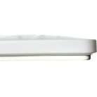 LED mennyezeti lámpa 36W dimmelhető, távirányítós, 2700lm, 3000-6500K, IP20, opál búra + fekete pere