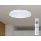 LED mennyezeti lámpa OPAL, távirányítós, 36W, 375x65 mm, 3000-6500K, IP20 - LCL534S