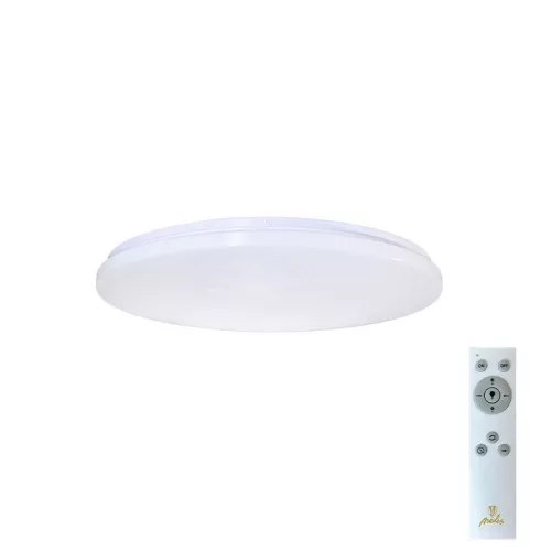 LED mennyezeti lámpa OPAL, távirányítós, 36W, 375x65 mm, 3000-6500K, IP20 - LCL534S