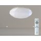 LED mennyezeti lámpa STAR 48W dimmelhető, távirányítós, 3600lm, 3000-6500K, IP20, fehér - LCL535AD