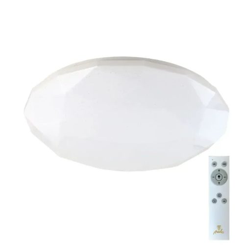 LED mennyezeti lámpa STAR 48W dimmelhető, távirányítós, 3600lm, 3000-6500K, IP20, fehér - LCL535AD