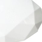 LED mennyezeti lámpa STAR 48W dimmelhető, távirányítós, 3600lm, 3000-6500K, IP20, fehér - LCL535AD