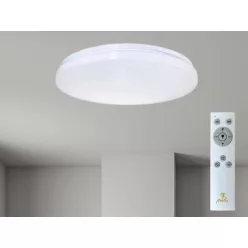   LED mennyezeti lámpa STAR, távirányítós, 48W, 475x65 mm, 3000-6500K, IP20 - LCL535AS
