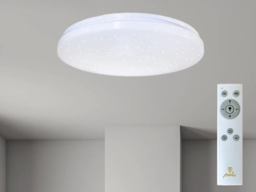 LED mennyezeti lámpa STAR, távirányítós, 48W, 475x65 mm, 3000-6500K, IP20 - LCL535AS