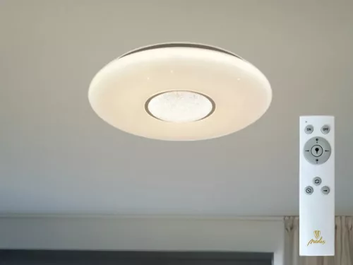 LED mennyezeti lámpa 48W, 3600 lm, 3000K-6500K, távirányítóval, IP20 - LCL535AU