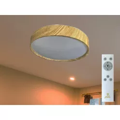   LED mennyezeti lámpa 48W 3600lm dimmelhető távirányítós IP44 fehér - LCL535LW