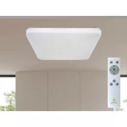   LED mennyezeti lámpa 48W dimmelhető, távirányítós, 3600lm, 3000-6500K, IP20, fehér - LCL535S/S