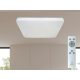 LED mennyezeti lámpa 48W dimmelhető, távirányítós, 3600lm, 3000-6500K, IP20, fehér - LCL535S/S
