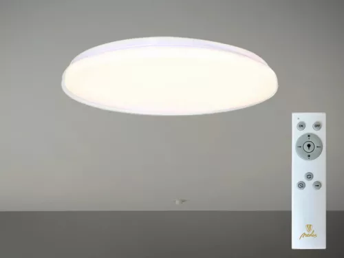 LED mennyezeti lámpa OPAL, távirányítós, 48W, 475x65 mm, 3000-6500K, IP20 - LCL535S