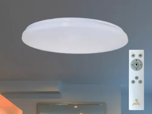LED mennyezeti lámpa, távirányítós, 60W, 590x70 mm, 3000-6500K, IP20 - LCL536S