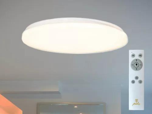 LED mennyezeti lámpa, távirányítós, 60W, 590x70 mm, 3000-6500K, IP20 - LCL536S