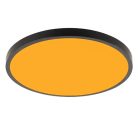 LED mennyezeti lámpa 36W 2700lm RGB+CCT távirányítóval Ø400x65mm IP44 fehér - LCL554B