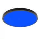 LED mennyezeti lámpa 36W 2700lm RGB+CCT távirányítóval Ø400x65mm IP44 fehér - LCL554B