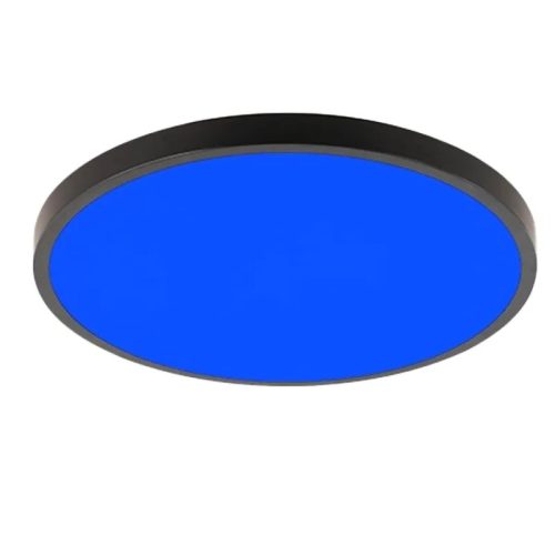 LED mennyezeti lámpa 36W 2700lm RGB+CCT távirányítóval Ø400x65mm IP44 fehér - LCL554B
