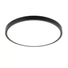 LED mennyezeti lámpa 36W 2700lm RGB+CCT távirányítóval Ø400x65mm IP44 fehér - LCL554B