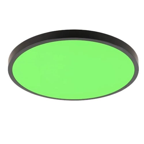 LED mennyezeti lámpa 36W 2700lm RGB+CCT távirányítóval Ø400x65mm IP44 fehér - LCL554B