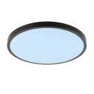 LED mennyezeti lámpa 36W 2700lm RGB+CCT távirányítóval Ø400x65mm IP44 fehér - LCL554B