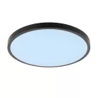 LED mennyezeti lámpa 36W 2700lm RGB+CCT távirányítóval Ø400x65mm IP44 fehér - LCL554B