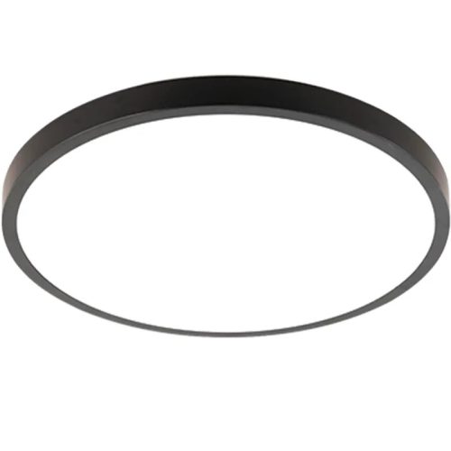 LED mennyezeti lámpa 48W 3600lm RGB+CCT távirányítóval Ø499x70mm IP44 fehér - LCL555B