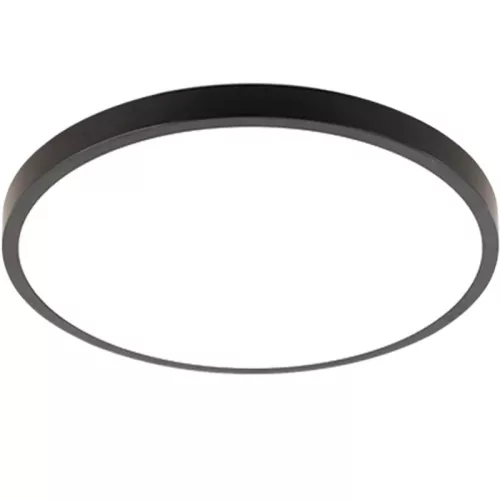 LED mennyezeti lámpa 48W 3600lm RGB+CCT távirányítóval Ø499x70mm IP44 fehér - LCL555B