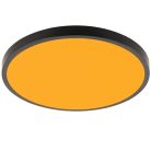 LED mennyezeti lámpa 48W 3600lm RGB+CCT távirányítóval Ø499x70mm IP44 fehér - LCL555B