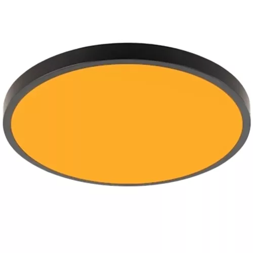 LED mennyezeti lámpa 48W 3600lm RGB+CCT távirányítóval Ø499x70mm IP44 fehér - LCL555B