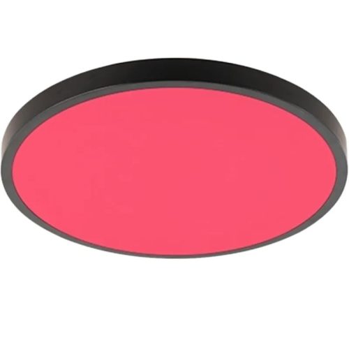 LED mennyezeti lámpa 48W 3600lm RGB+CCT távirányítóval Ø499x70mm IP44 fehér - LCL555B
