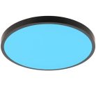 LED mennyezeti lámpa 48W 3600lm RGB+CCT távirányítóval Ø499x70mm IP44 fehér - LCL555B
