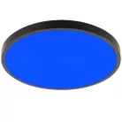 LED mennyezeti lámpa 48W 3600lm RGB+CCT távirányítóval Ø499x70mm IP44 fehér - LCL555B