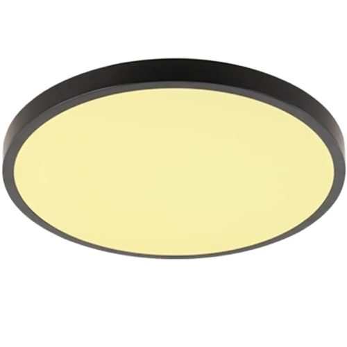 LED mennyezeti lámpa 48W 3600lm RGB+CCT távirányítóval Ø499x70mm IP44 fehér - LCL555B