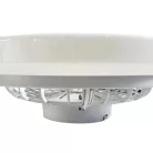 LED mennyezeti lámpa ventilátorral 48W, dimmelhető, 3000-6500K, Ø486x140 mm - LCL6340