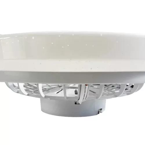 LED mennyezeti lámpa ventilátorral 48W, dimmelhető, 3000-6500K, Ø486x140 mm - LCL6340
