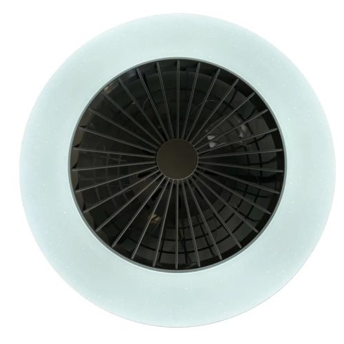 LED mennyezeti lámpa ventilátorral 48W, dimmelhető, 3000-6500K, Ø486x140 mm - LCL6340