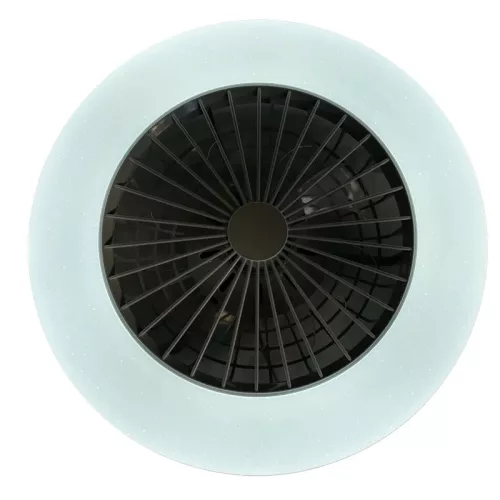 LED mennyezeti lámpa ventilátorral 48W, dimmelhető, 3000-6500K, Ø486x140 mm - LCL6340