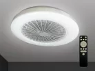 LED mennyezeti lámpa ventilátorral 48W, dimmelhető, 3000-6500K, Ø486x140 mm - LCL6340