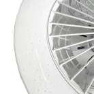 LED mennyezeti lámpa ventilátorral 48W, dimmelhető, 3000-6500K, Ø486x140 mm - LCL6340