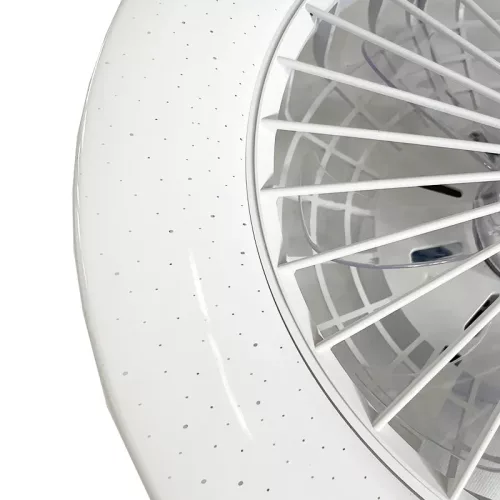 LED mennyezeti lámpa ventilátorral 48W, dimmelhető, 3000-6500K, Ø486x140 mm - LCL6340