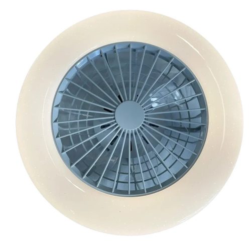 LED mennyezeti lámpa ventilátorral 48W, dimmelhető, 3000-6500K, Ø486x140 mm - LCL6340