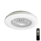 LED mennyezeti lámpa ventilátorral 48W, dimmelhető, 3000-6500K, Ø486x140 mm - LCL6340